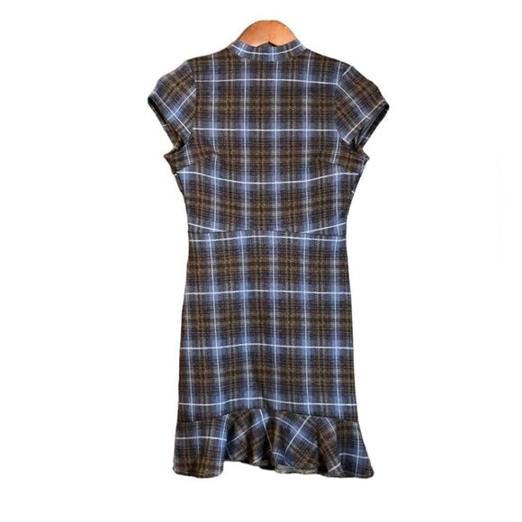 NWT! Urban outfitters plaid patterned dress with open back. - Picture 1 of 10
